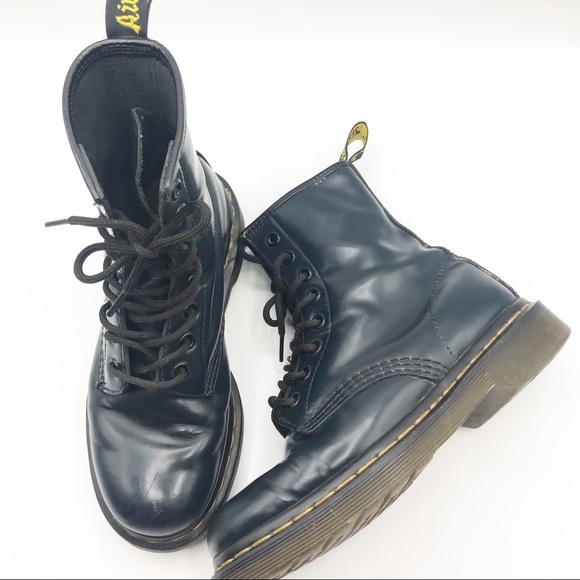 dr martens blue smooth